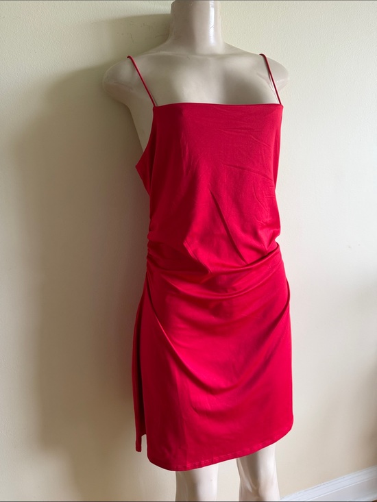 Divided Dresses & Skirts - Red Spaghetti-Strap Slip Dress